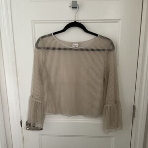 Babaton sheer top